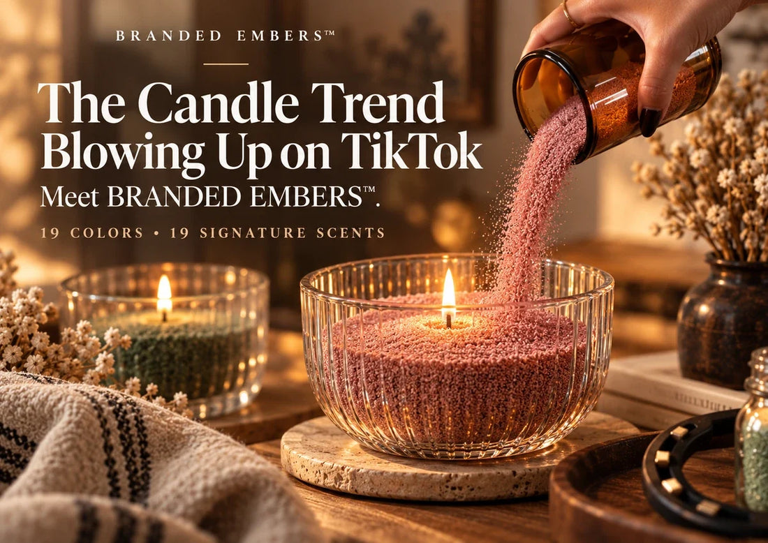 The Candle Trend Blowing Up on TikTok: Meet BRANDED EMBERS™
