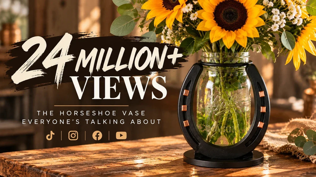 24 Million+ Views and Counting: The Horseshoe Vase Taking the Internet by Storm