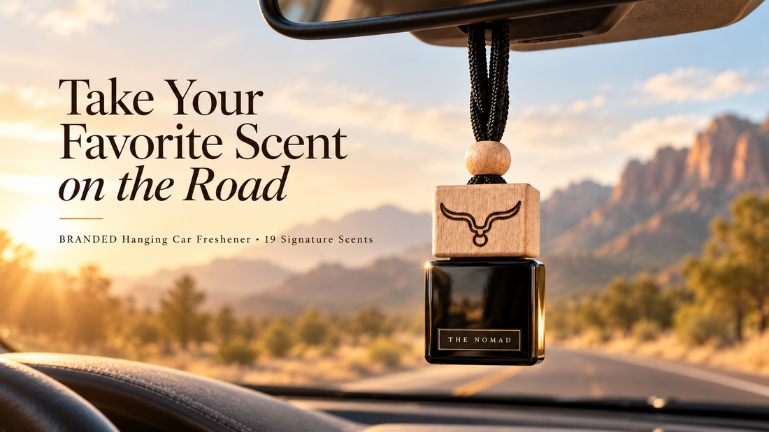 Take Your Favorite Scent on the Road: Meet the BRANDED Hanging Car Freshener