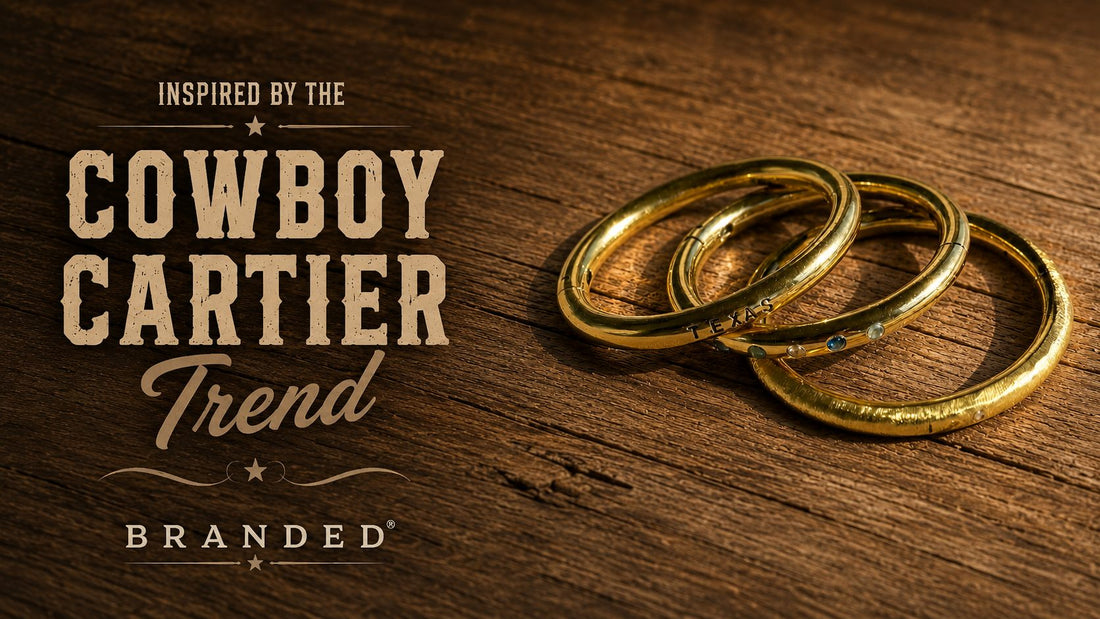 Inspired by the Cowboy Cartier trend