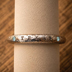 TEXAS - Hunter's Silver Bull Ring Bracelet