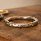 TEXAS - Hunter's Silver Bull Ring Bracelet