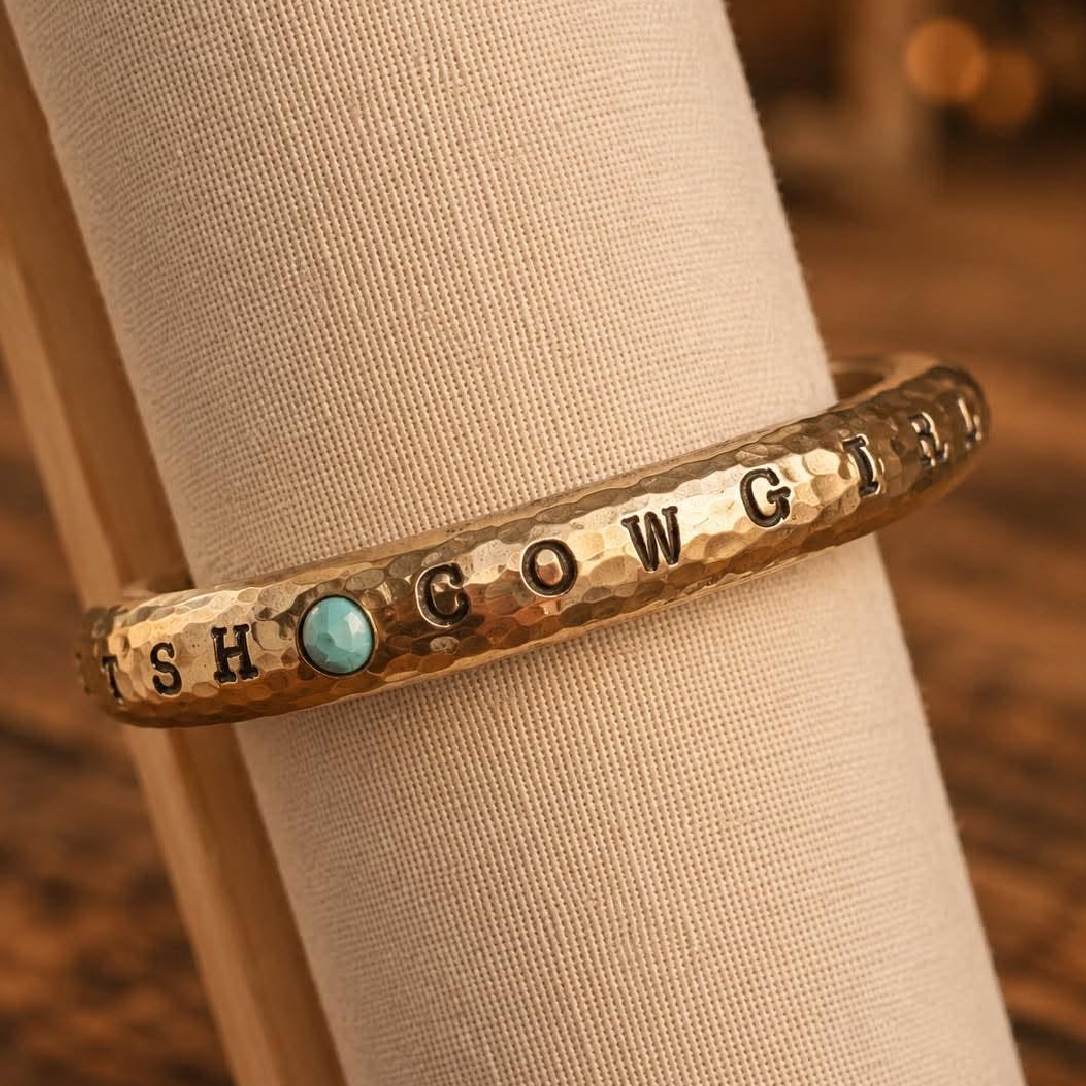 Scottish Cowgirl - Bull Ring Bracelet