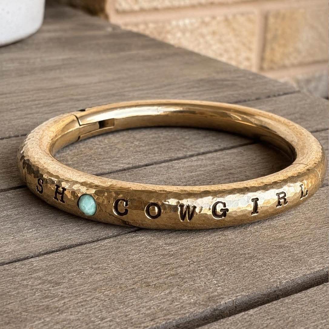 Scottish Cowgirl - Bull Ring Bracelet