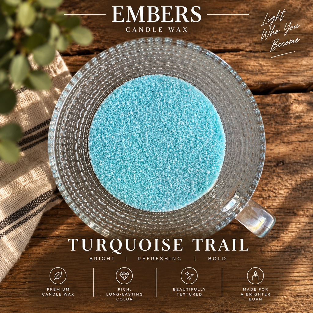 BRANDED EMBERS  FREEFORM CANDLE WAX SAND