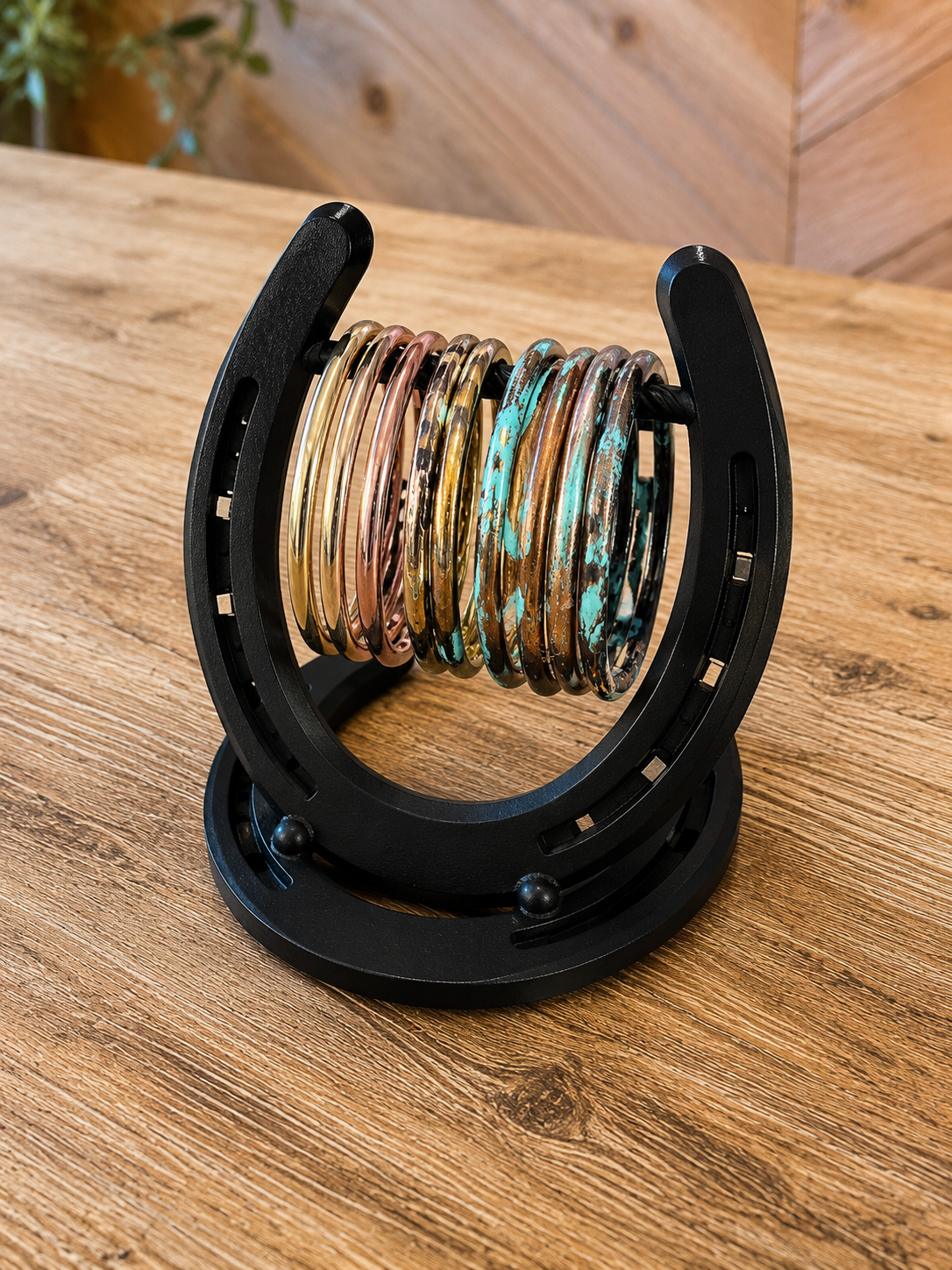 Horse shoe jewelry Bracelet  stand
