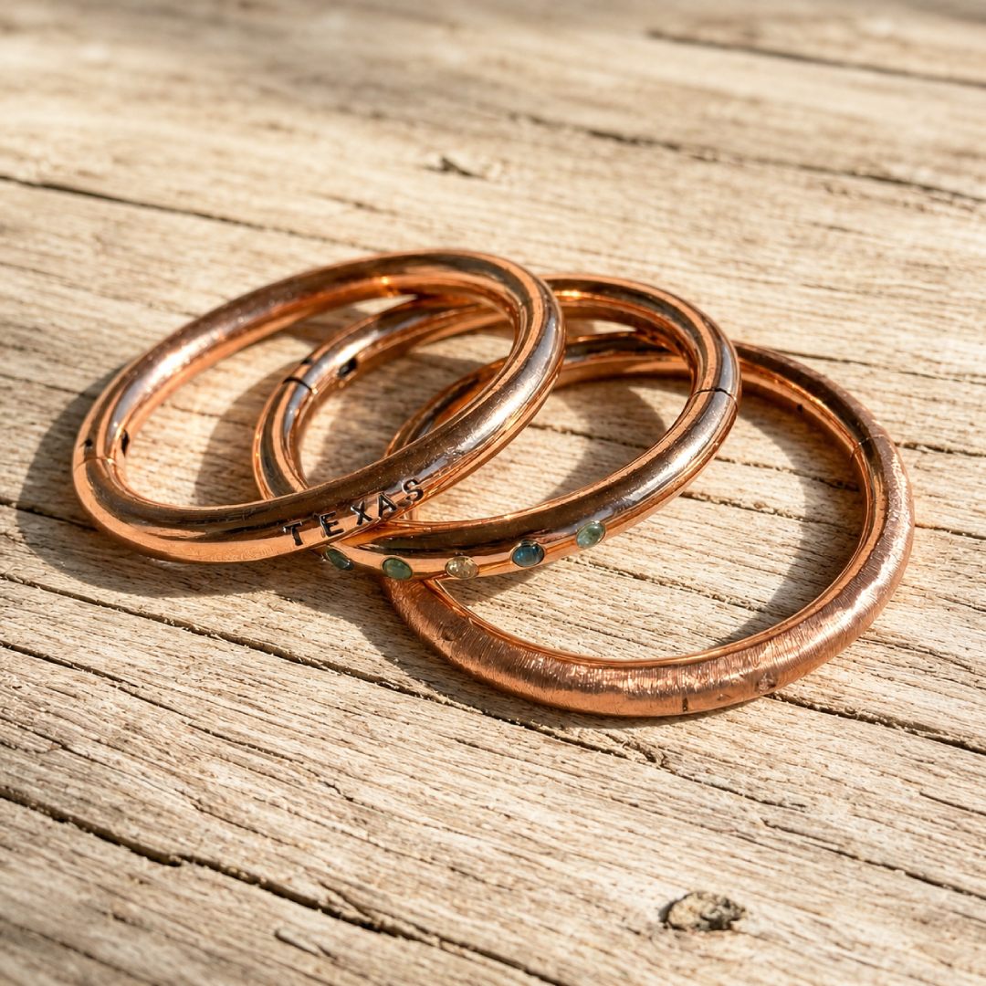 Customize - Cowboy Bull Ring Bangle Bracelet