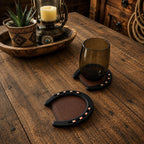 Western Horseshoe Coaster (Set of 2)