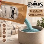 BRANDED EMBERS FREEFORM CANDLE WAX SAND - 12 oz