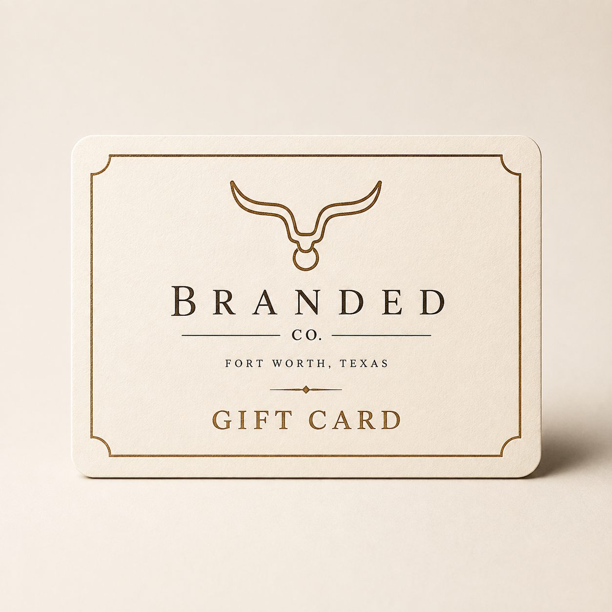 Branded Gift Card