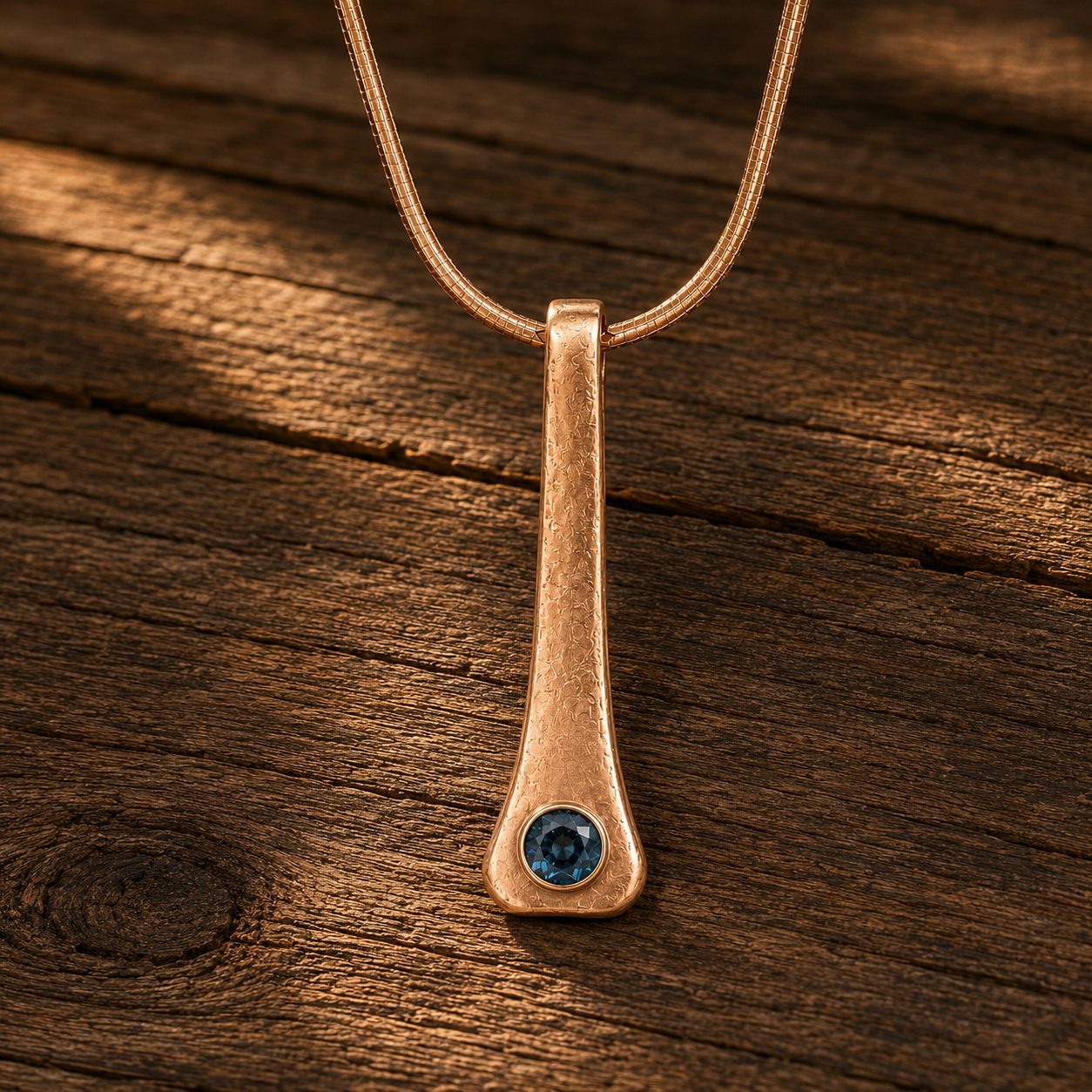 Horseshoe Nail Necklace Pendant (Austrian Crystal)