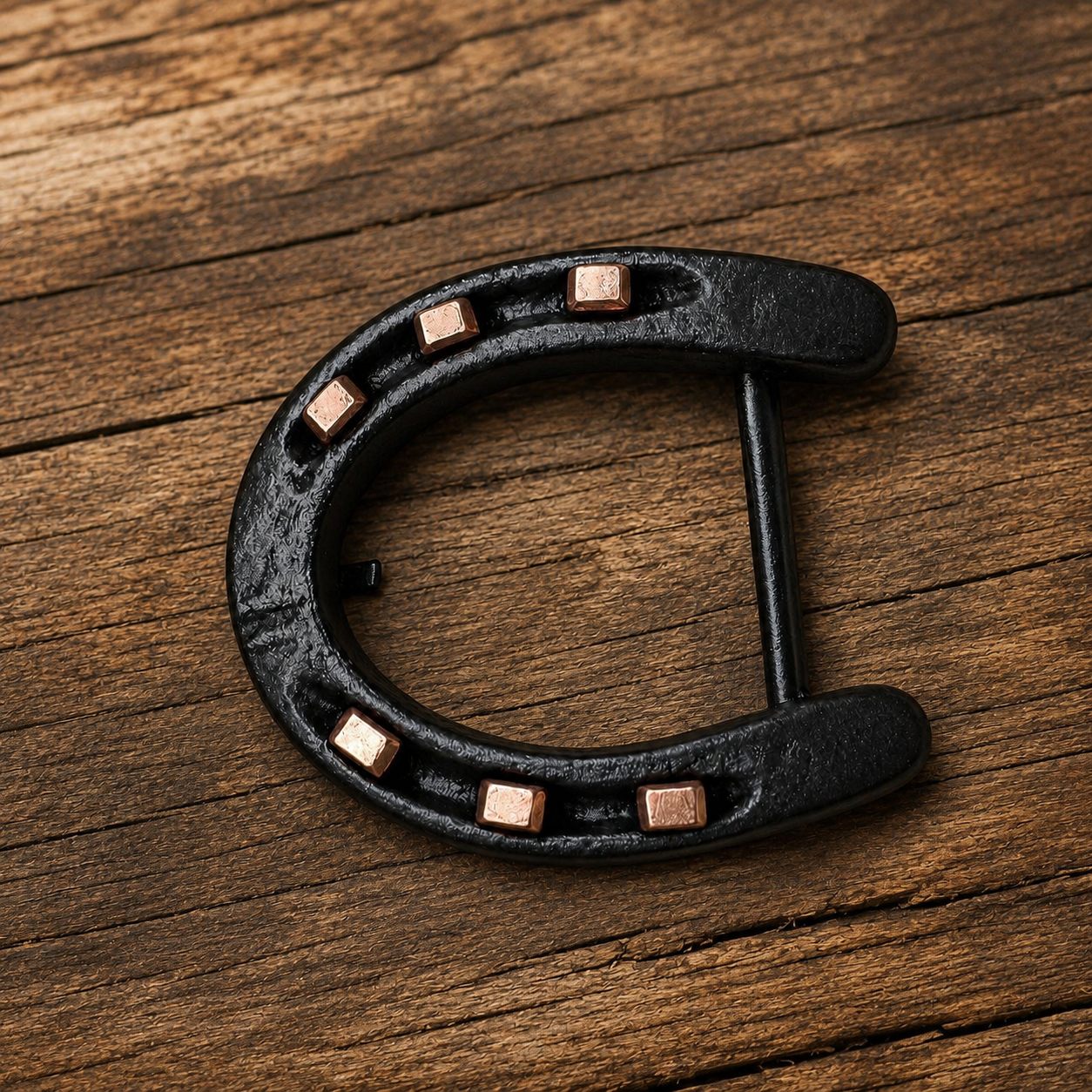 Handcrafted Horseshoe Belt Buckle