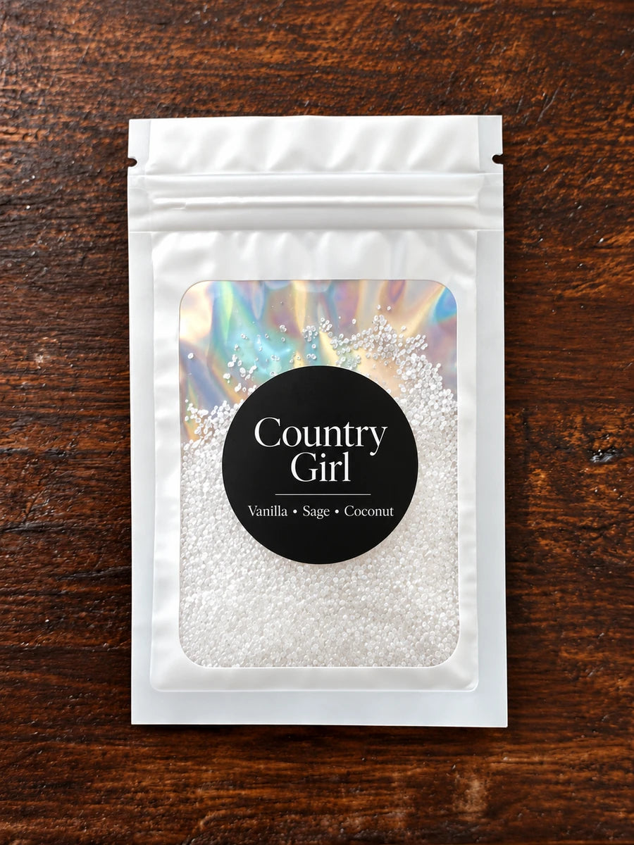 SCENT SAMPLES - BRANDED EMBERS FREEFORM CANDLE WAX SAND
