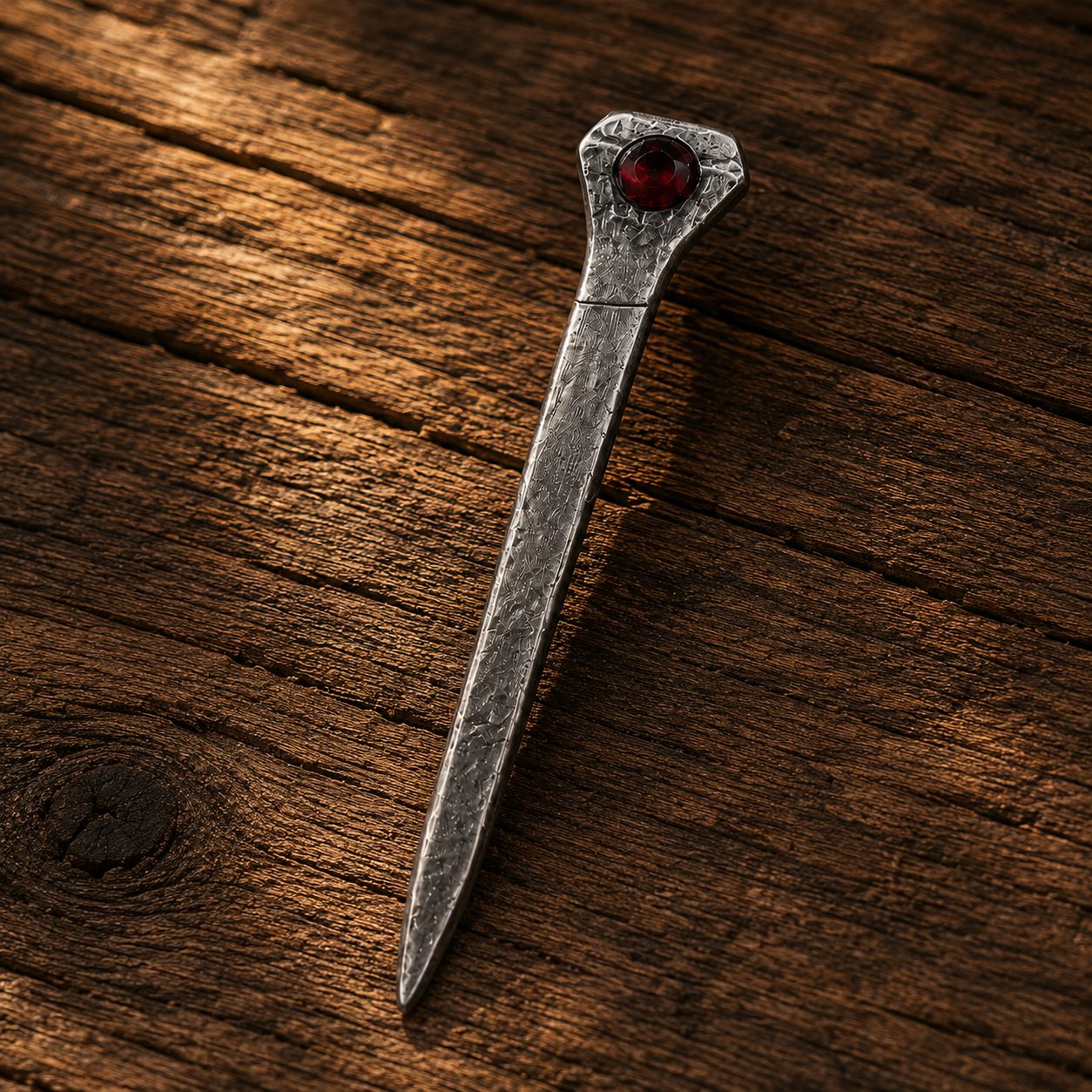 Horseshoe Nail Hat Pick (Austrian Crystal)