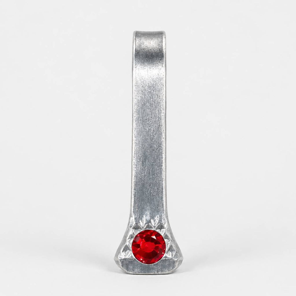 Silver - Horseshoe Nail Hat Clip