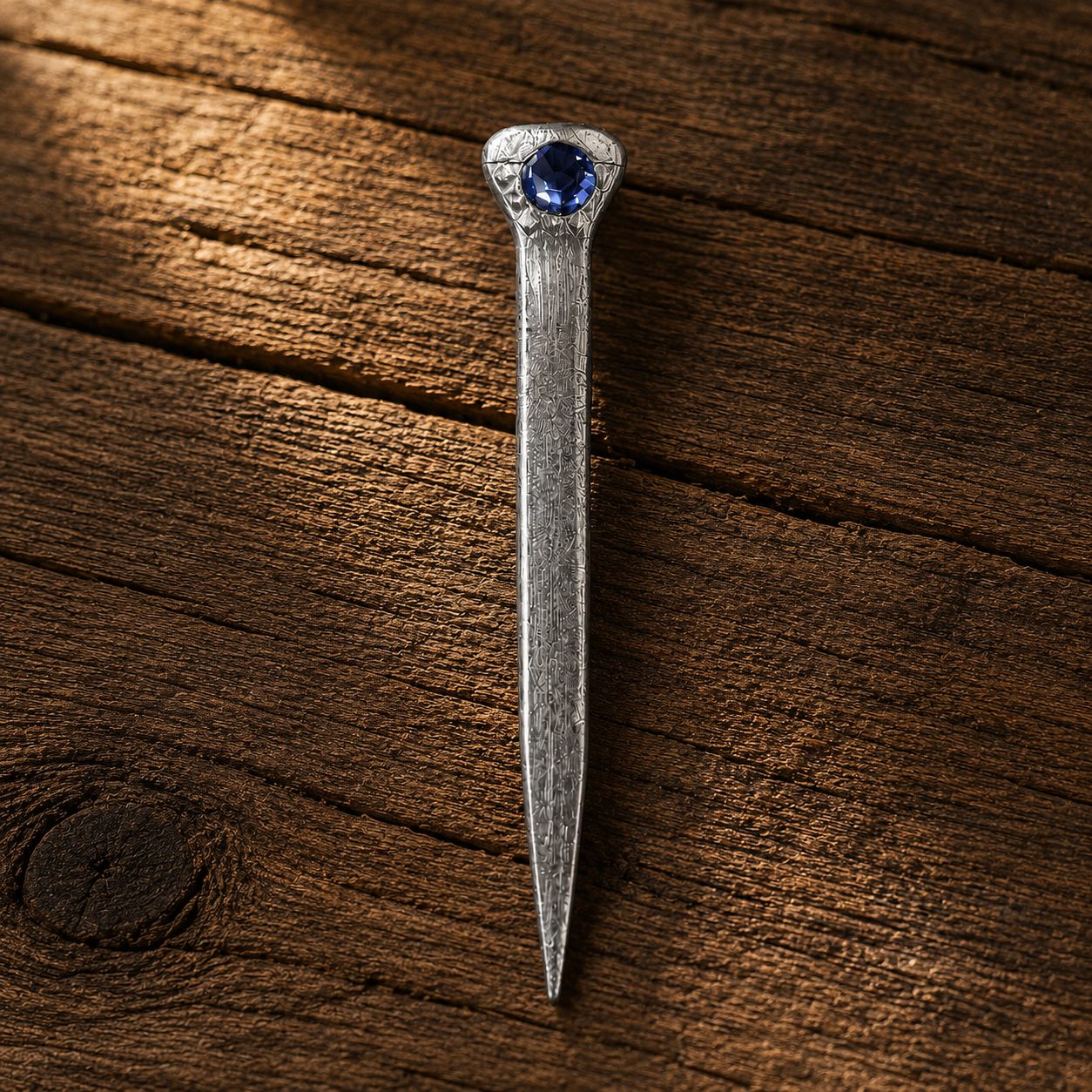 Horseshoe Nail Hat Pick (Austrian Crystal)