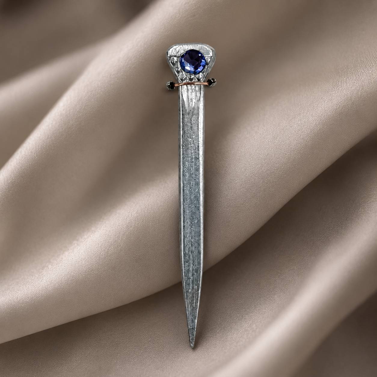 Horseshoe Nail Hat Pick (Austrian Crystal)