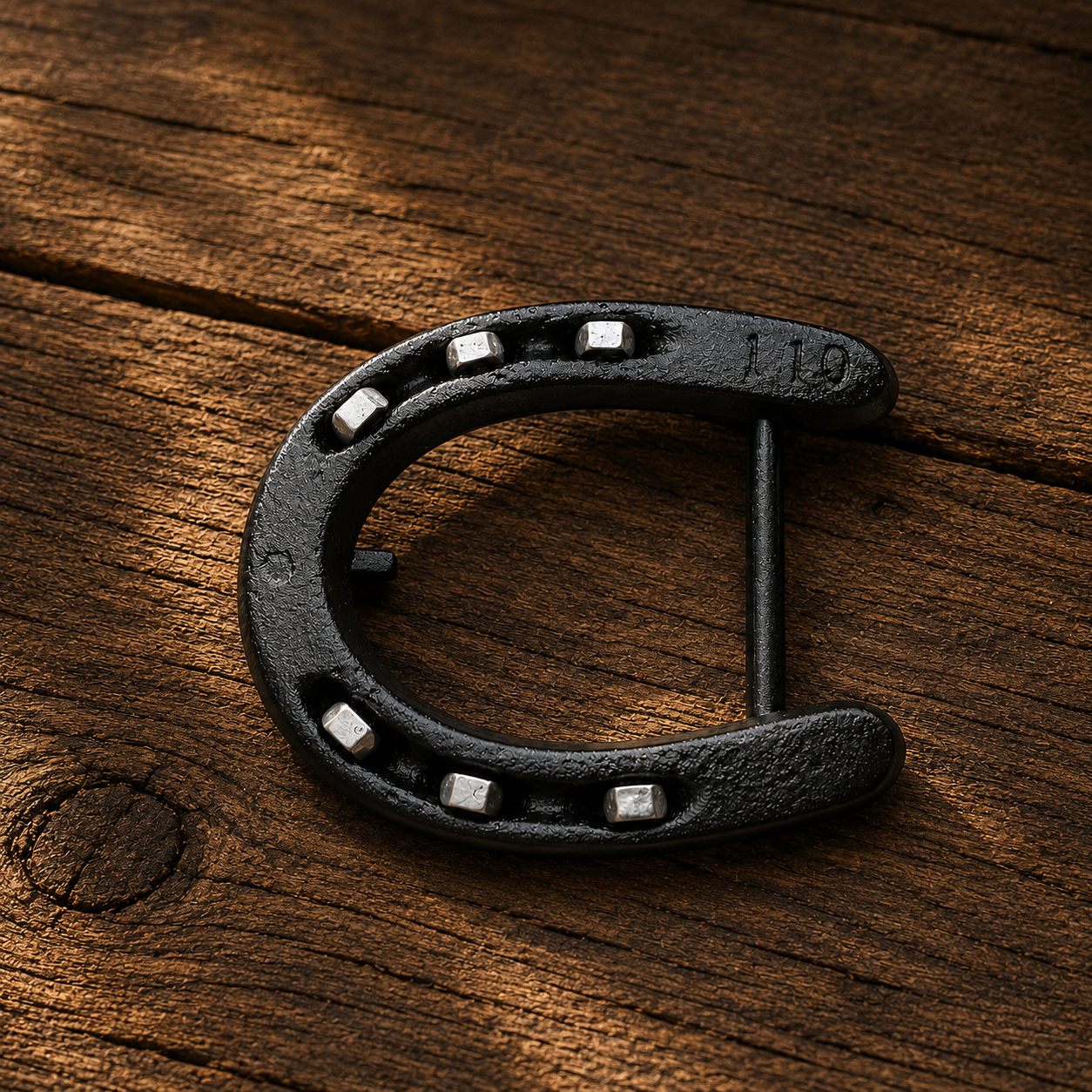 Handcrafted Horseshoe Belt Buckle